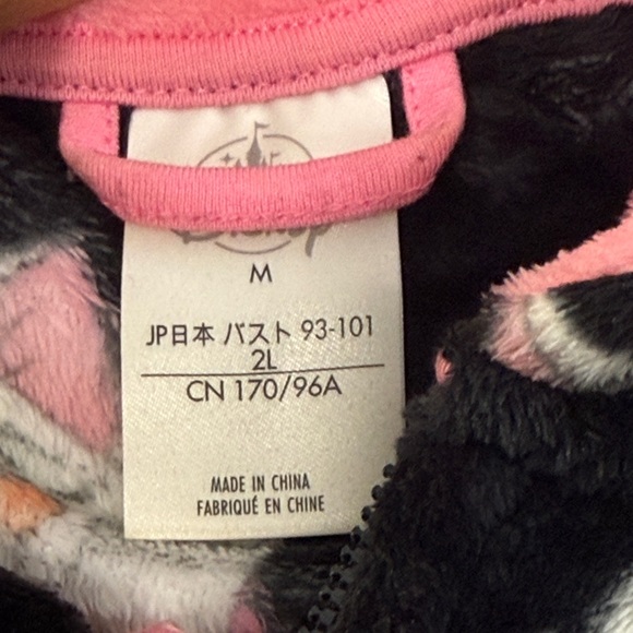 DISNEY Cat Print Hooded Onesie Pajamas - Picture 12 of 13